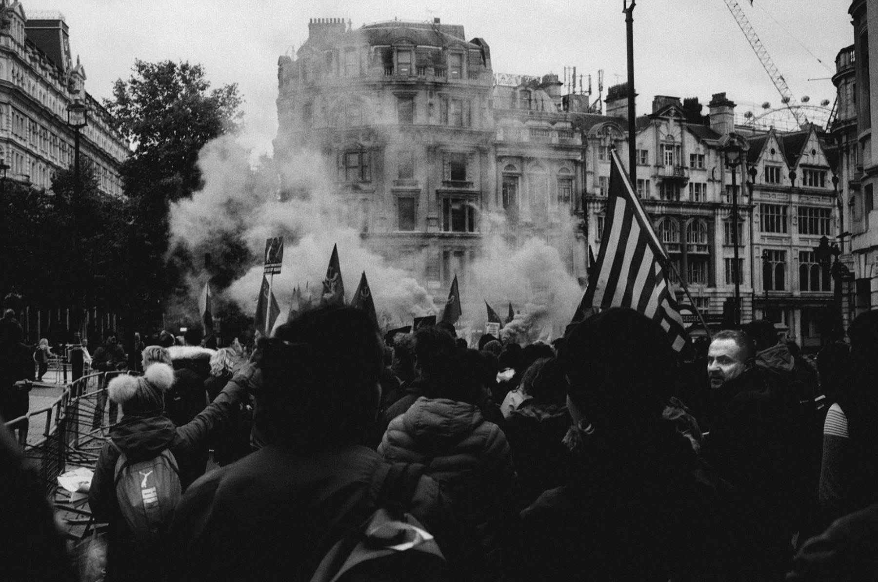 Una Protesta en Londres — 01